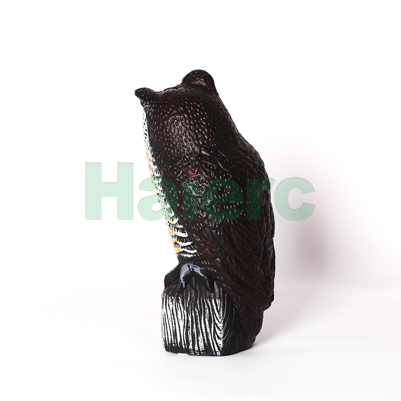 Haierc Garden Natural Scarecrow Plastic Owl Pest Control HC1610