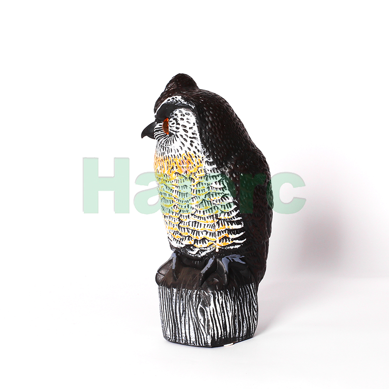 Haierc Garden Natural Scarecrow Plastic Owl Pest Control HC1610