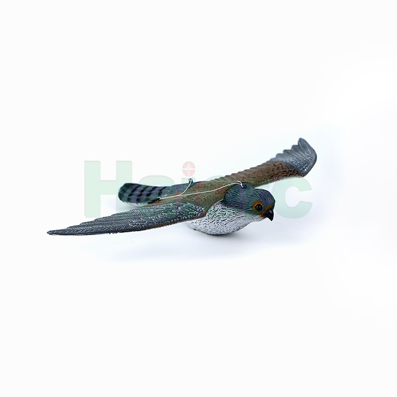 Haierc Animal Decoration Flying Wing Plastic Scare Crow Eagle Bird Control HC1603