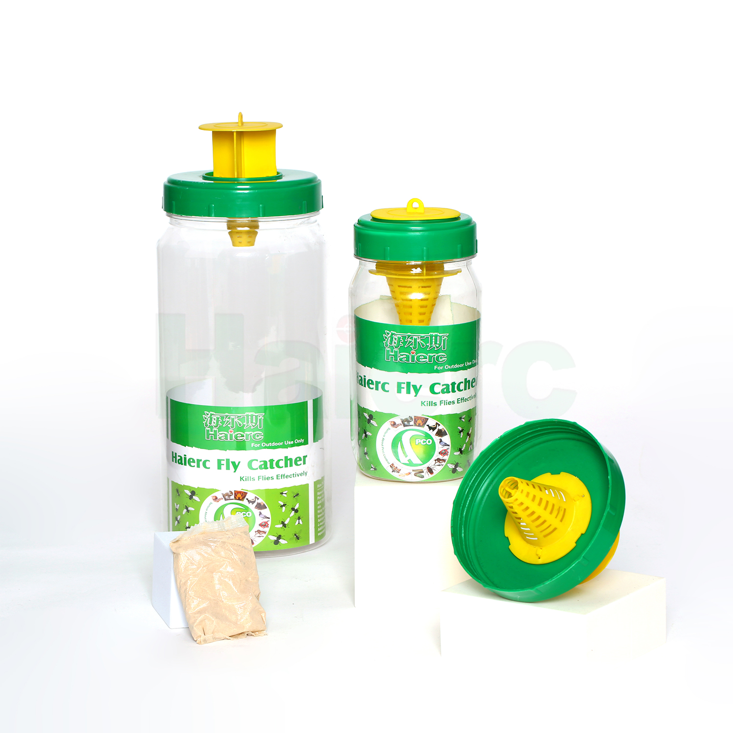 Haierc Non-Toxic fly trap bottle with bait HC16167