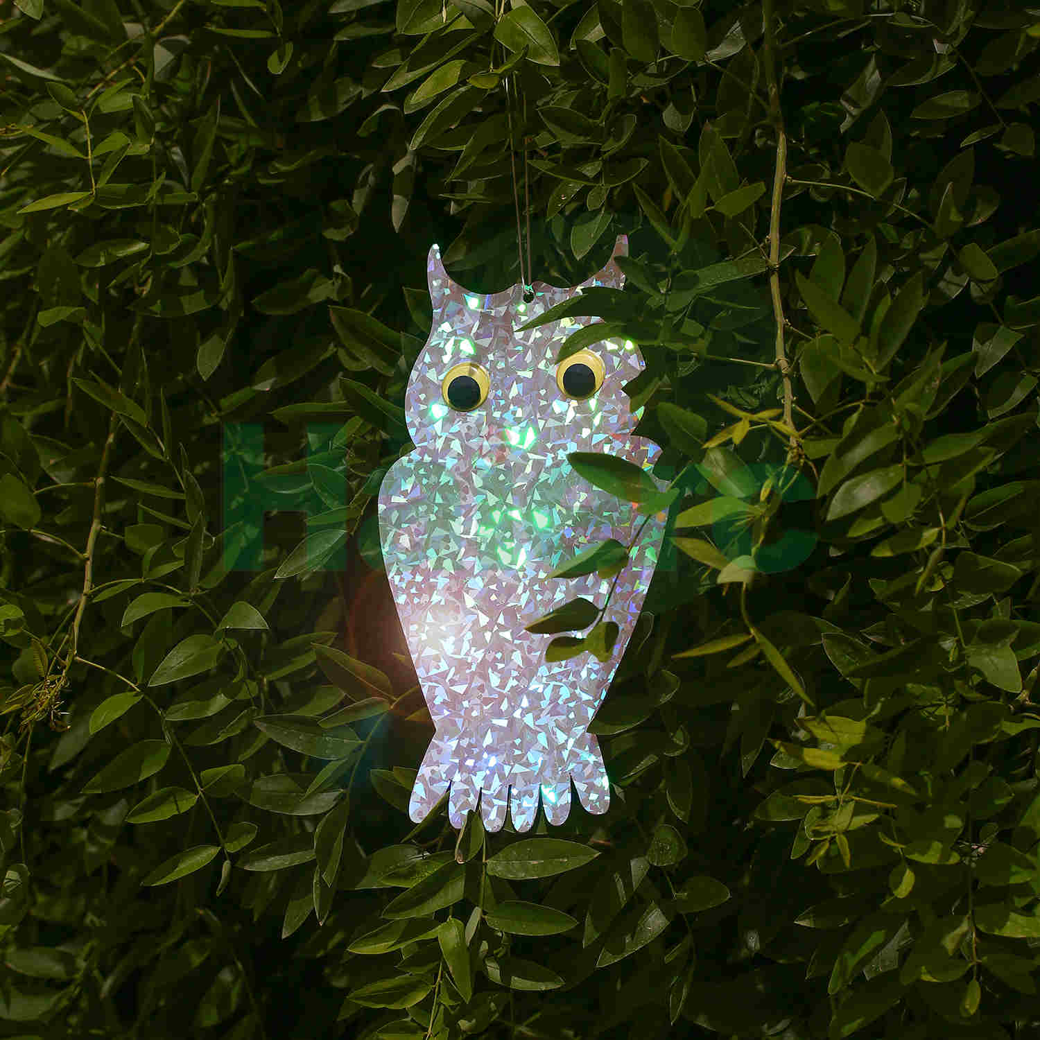 Haierc Bird Repeller Scare Pigeon Pest Control Flash Owl HC1623