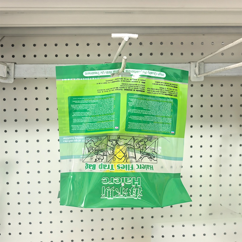 Haierc Ловушки для мух на открытом воздухе, ловушка для мух на патио, нетоксичные пакеты для мух, одноразовые для улицы. Подвесные ловушки для всех видов грязных мух.