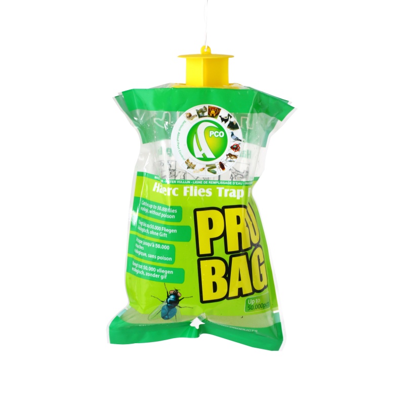 Haierc Горячие продажи нетоксичных инсектицидных продуктов для улицы, подвесная ловушка для вредителей, одноразовый большой пакет для ловли плодовых мушек для сада и дома
