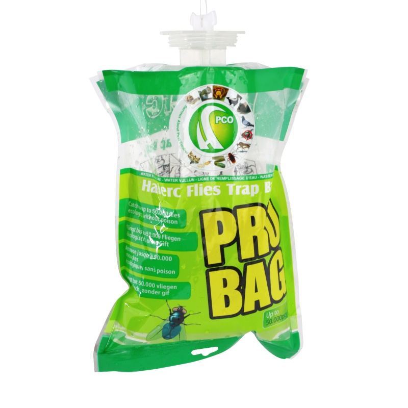 Haierc Горячие продажи нетоксичных инсектицидных продуктов для улицы, подвесная ловушка для вредителей, одноразовый большой пакет для ловли плодовых мушек для сада и дома